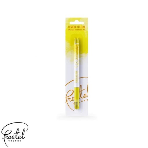 Calligra Food Brush Pen Lemon Yellow