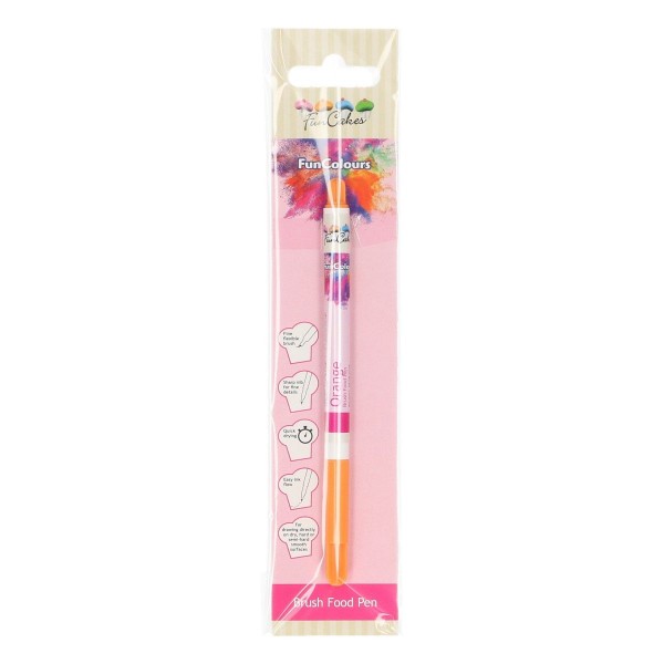 FunColours Brush Food Pen - Speisefarbenstift orange