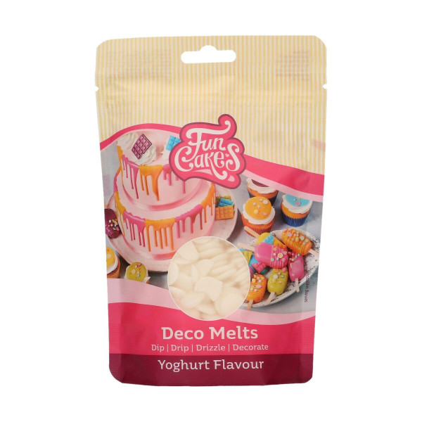 FunCakes Deko Melts mit Joghurt-Geschmack 250g