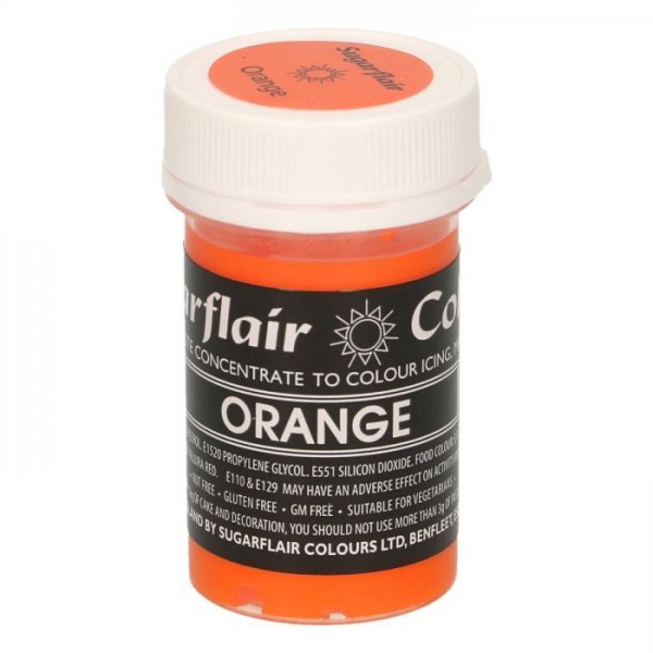 Sugarflair Speisefarben-Paste Orange