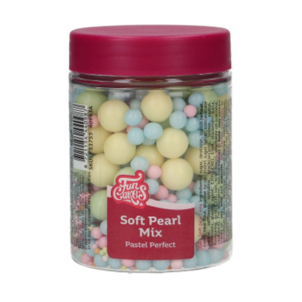 FunCakes Soft Pearls Mix Pastel Perfect 80g