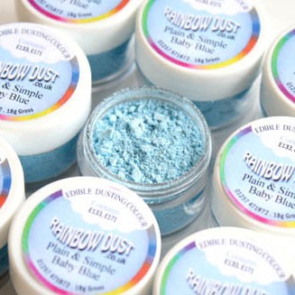 Farbpulver babyblau - baby blue