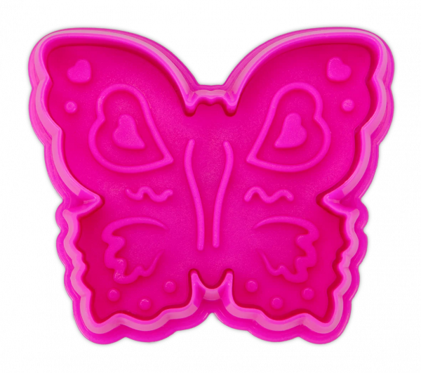 Präge-Ausstecher mit Auswerfer -Schmetterling-