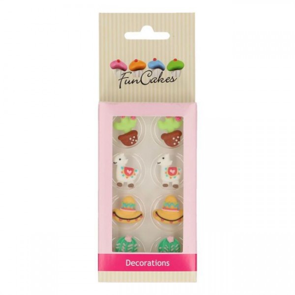 FunCakes Zuckerdekorationen Alpaka Set/8