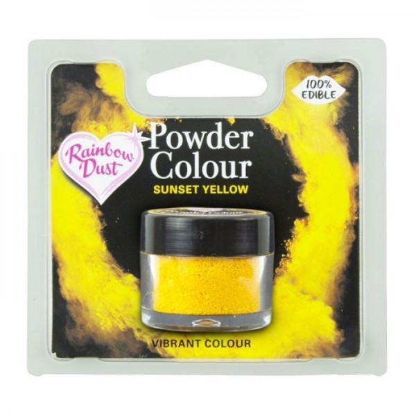 Farbpulver sonnengelb - sunset yellow