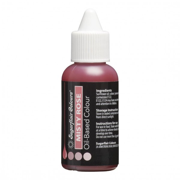 Sugarflair Oil Based Colour - Misty Rose 30 ml