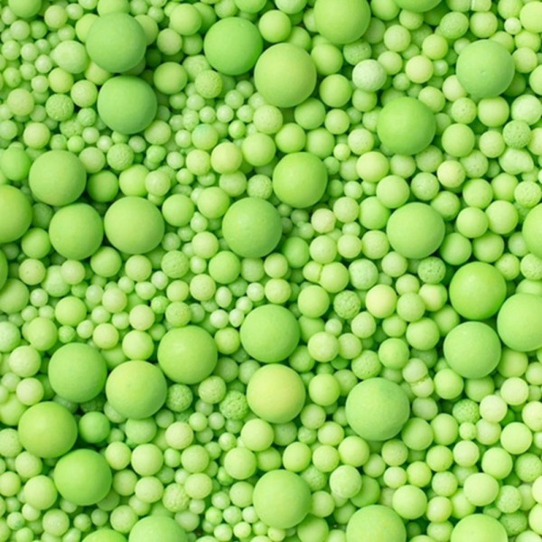 Zuckerperlen Mix hellgrün -Glutenfrei---
