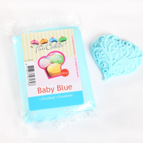 Funcakes Fondant baby blue 250 g