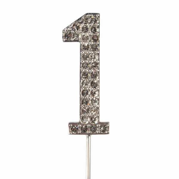 Cake Star Cake Topper Diamant Zahl 1