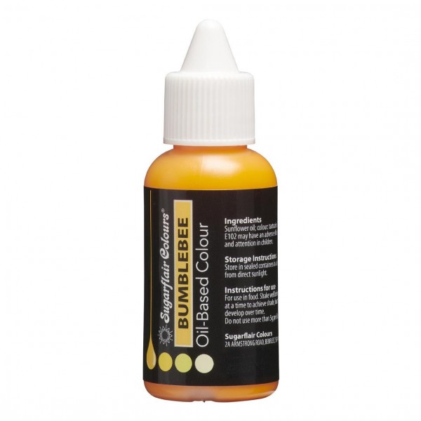 Sugarflair Oil Based Colour - Bumblebee 30 ml