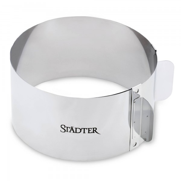 Tortenring rund ca. ø 15-30 cm / 9 cm hoch, verstellbar