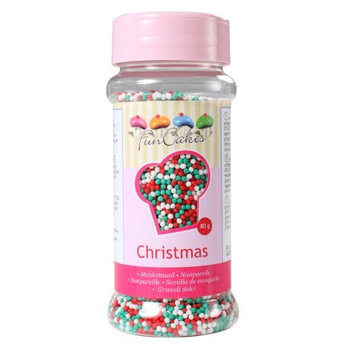 FunCakes Nonpareils -Christmas- 80g