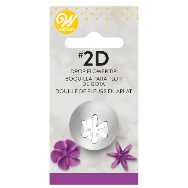 Wilton Decorating Tip #2D Dropflower
