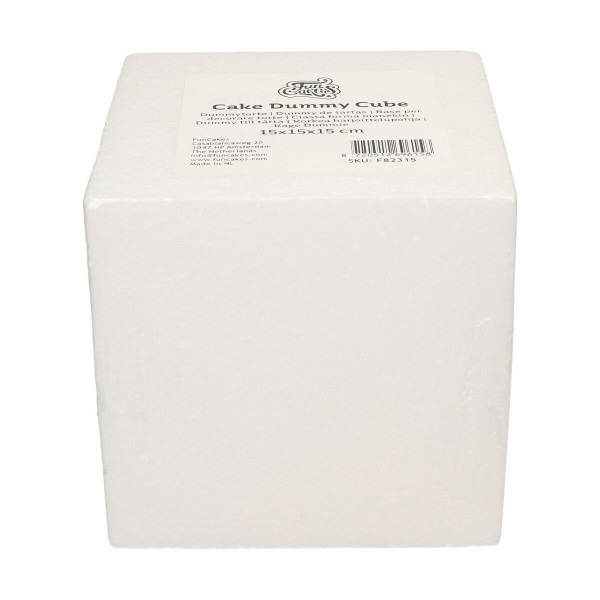 Styropor Dummy Würfel 15x15x15cm