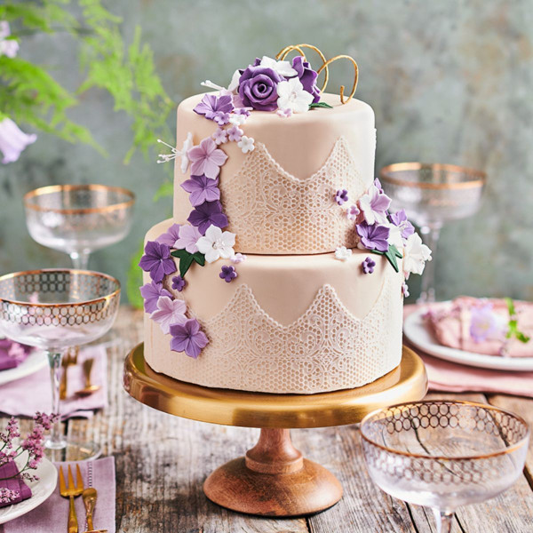 FunCakes Cake Lace Ready to Use Pearl Weiß 200 g