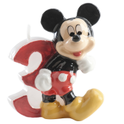 MICKEY MOUSE BIRTHDAY CANDLE | Nº 3 | 6,5CM