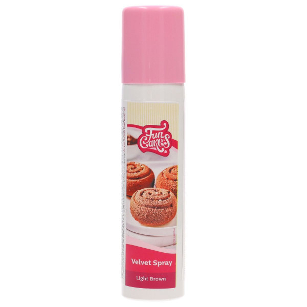 FunCakes Velvet Spray Light Brown 100 ml