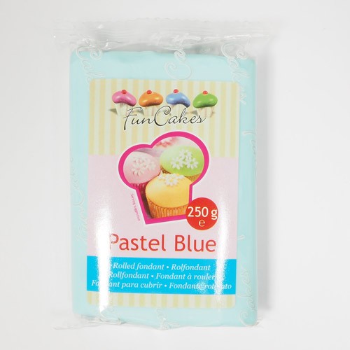 FunCakes Fondant Pastel Blue 250g