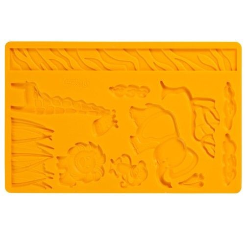 Wilton Fondant &amp; Gum Paste Mold Jungle Anmials