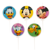 Kerze HAPPY BIRTHDAY MICKEY & FRIENDS Ø 3CM