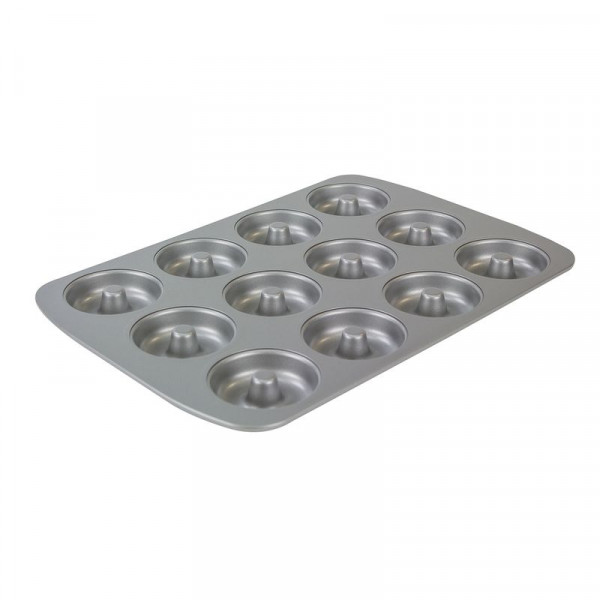 Antihaft - 12 Cup Mini Donut Form (373 x 261 mm / 14.7 x 10.3")