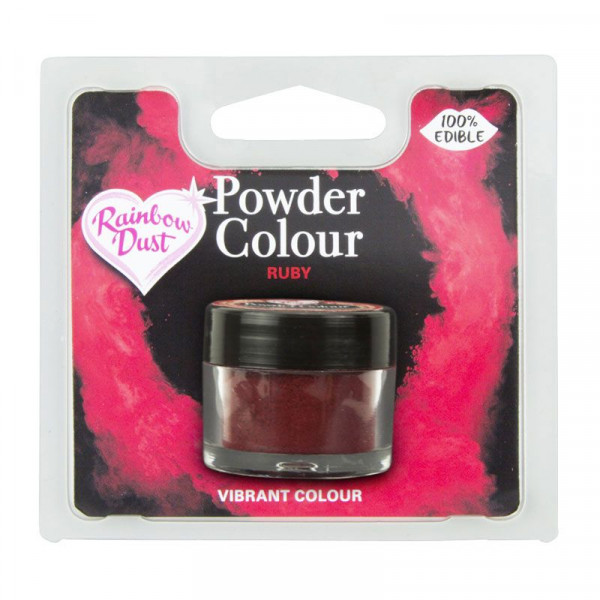 Farbpulver rubinrot - ruby