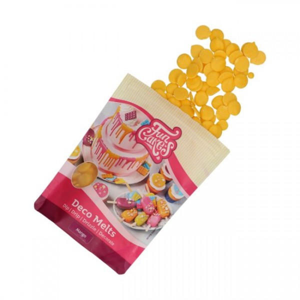 FunCakes Deko Melts mit Mango-Geschmack 250g