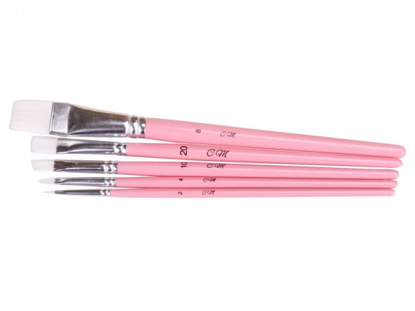 Flachpinsel-Set 5-teilig