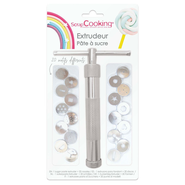 ScrapCooking Fondant Extruder, Fondantpresse