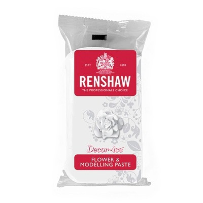 Renshaw Flower &amp; Modelling Paste White 250g