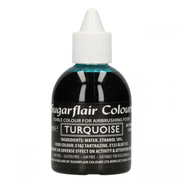 Sugarflair Airbrush Colouring -Türkis- 60ml-