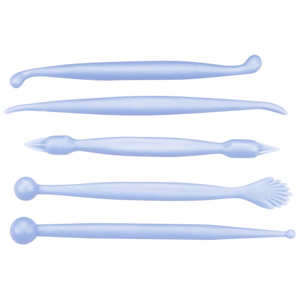Modellierwerkzeuge ca. 13,515 cm Hellblau