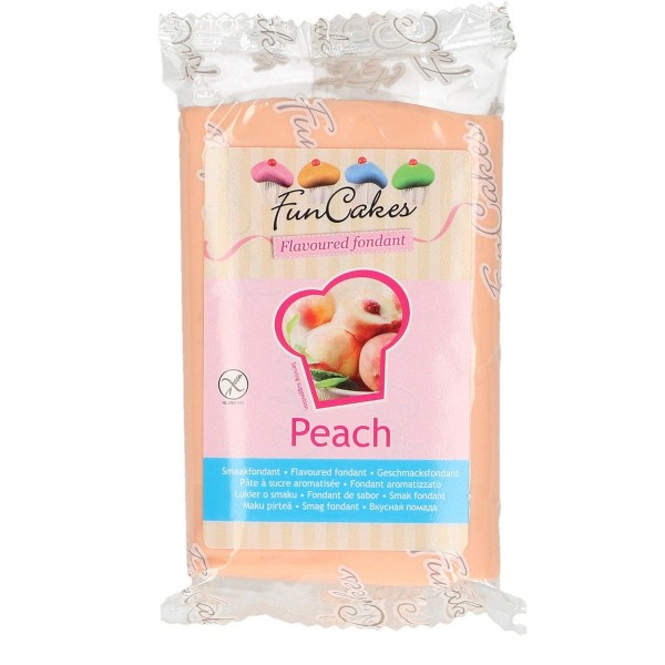 FunCakes Fondant mit Pfirsichgeschmack 250 g - NEU -