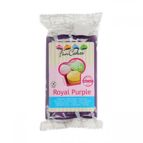 FunCakes Fondant Royal Purple 250g