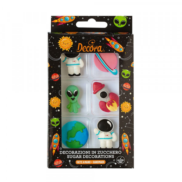 Zuckerdekor -Universum 6er Pack