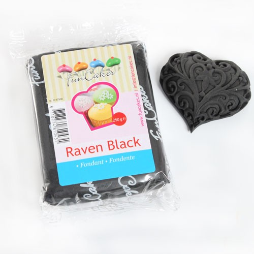 FunCakes Fondant schwarz 250 g