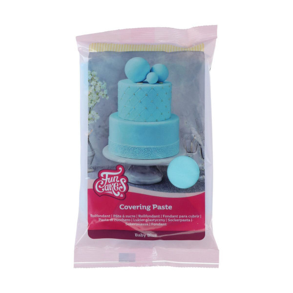 FunCakes Covering Paste 500g Baby Blau