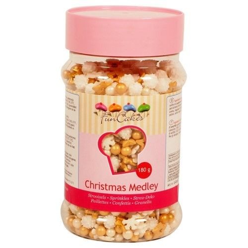 Zuckerdekor Weihnachts Medley 180 g