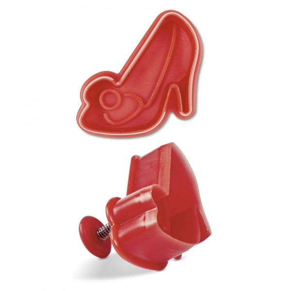 Schuh / Pumps ca. 6 cm Rot