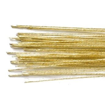 Blumendraht 24 gold