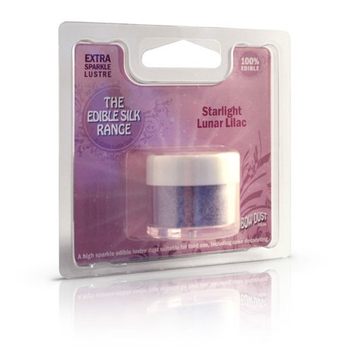 Rainbow Dust Edible Silk - Starlight Lunar Lilac