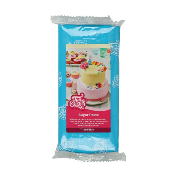 FunCakes Rollfondant Sea Blue 1 kg