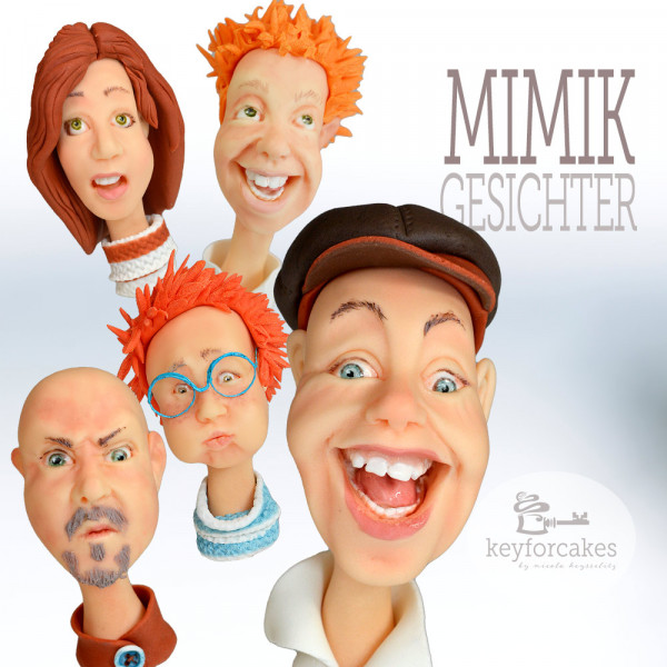 Modellieren von Gesichtern mit Nicola Keysselitz am 14.9.25