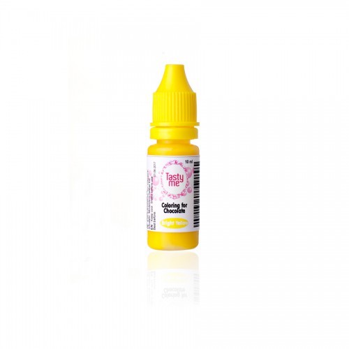 Schokoladenfarbe gelb