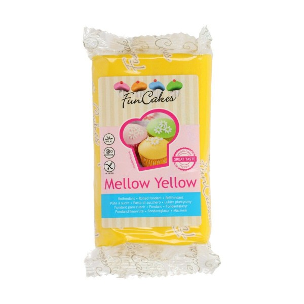 FunCakes Rollfondant Mellow Yellow 250 g